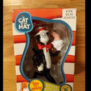Dr. Seuss Cat in the Hat Ornament One Fish Two Fish
